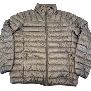 Hawke & Co Men’s Lightweight Puffer Sport Performance Jacket Black Large